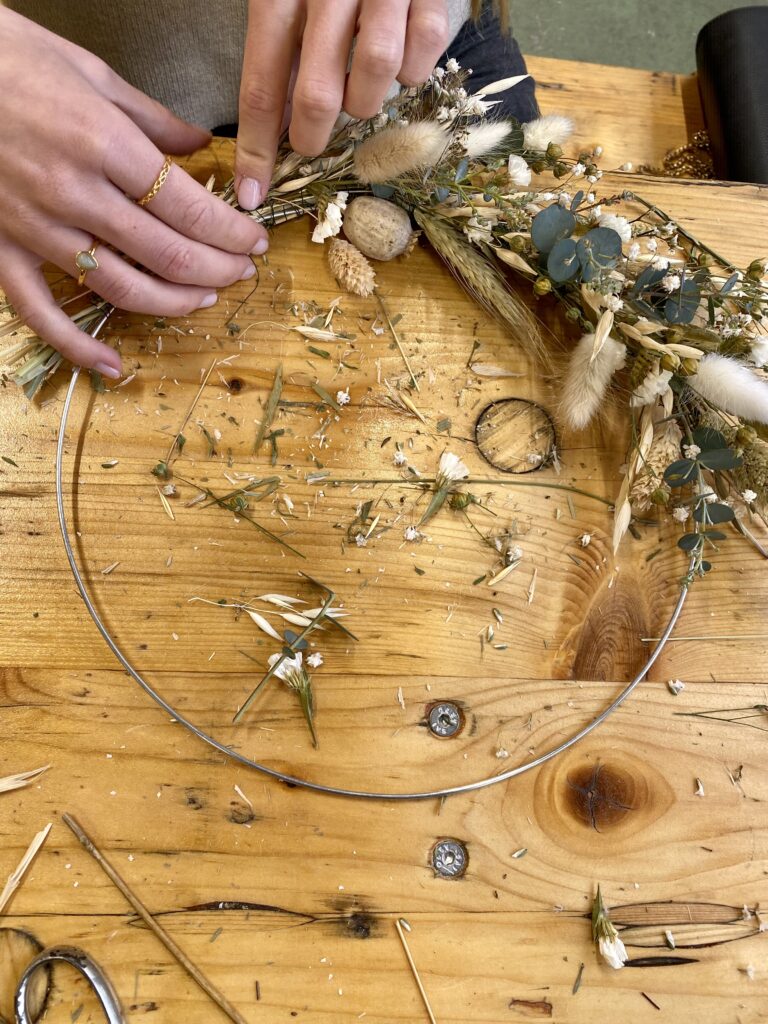 Workshop Trockenblumen Ring